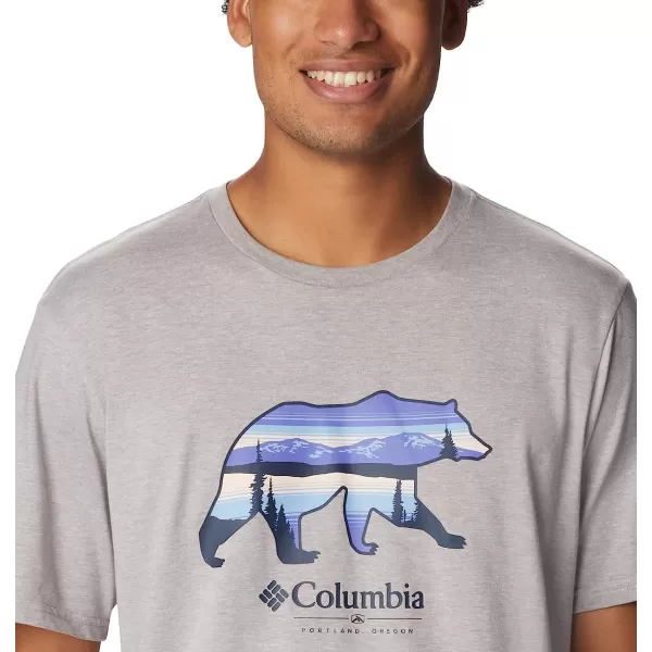 imageColumbia Mens Rockaway River Outdoor Short SleeveColumbia Grey HeatherScenic Stroll Grx