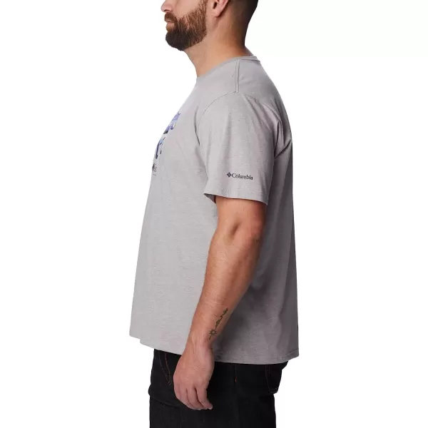 imageColumbia Mens Rockaway River Outdoor Short SleeveColumbia Grey HeatherScenic Stroll Grx
