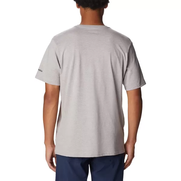 imageColumbia Mens Rockaway River Outdoor Short SleeveColumbia Grey HeatherScenic Stroll Grx
