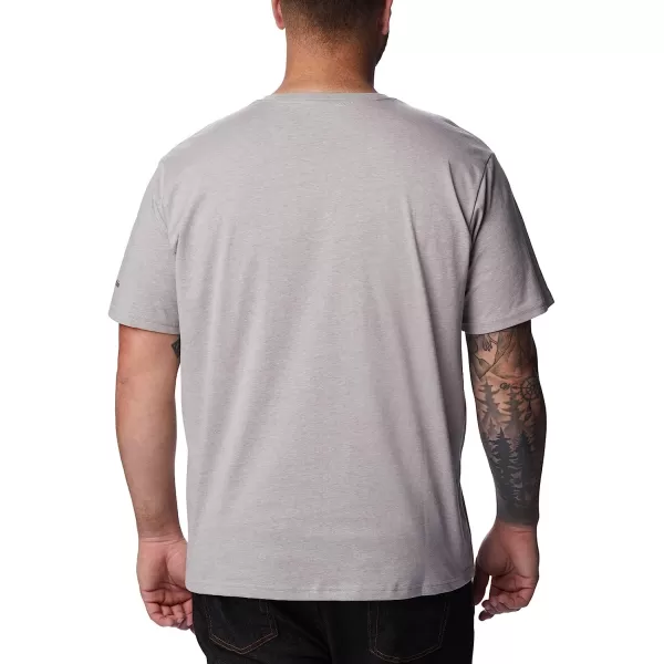 imageColumbia Mens Rockaway River Outdoor Short SleeveColumbia Grey HeatherScenic Stroll Grx