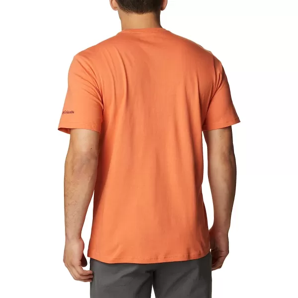 imageColumbia Mens Rockaway River Outdoor Short SleeveDesert OrangeSnoozin Graphic