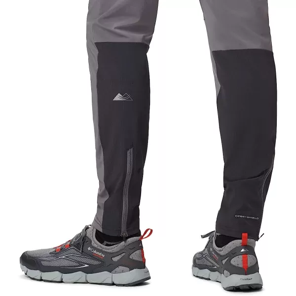 imageColumbia Mens Rogue Runner Train PantCity GreyBlack