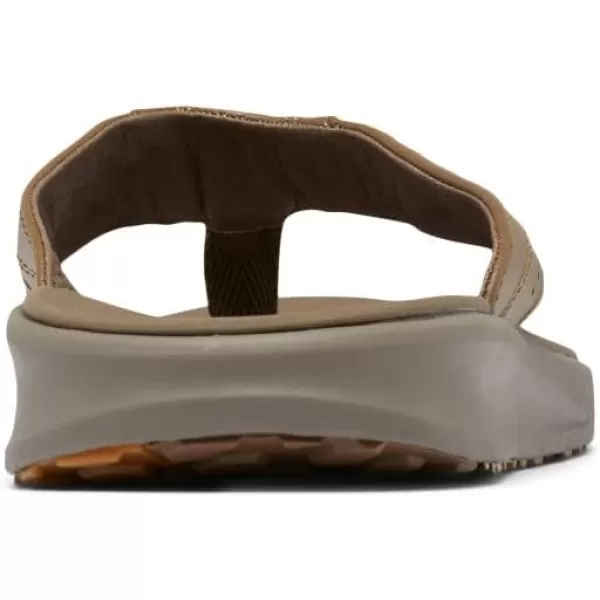 imageColumbia Mens Rostra Beachcomber Leather Sport SandalDark TruffleWet Sand