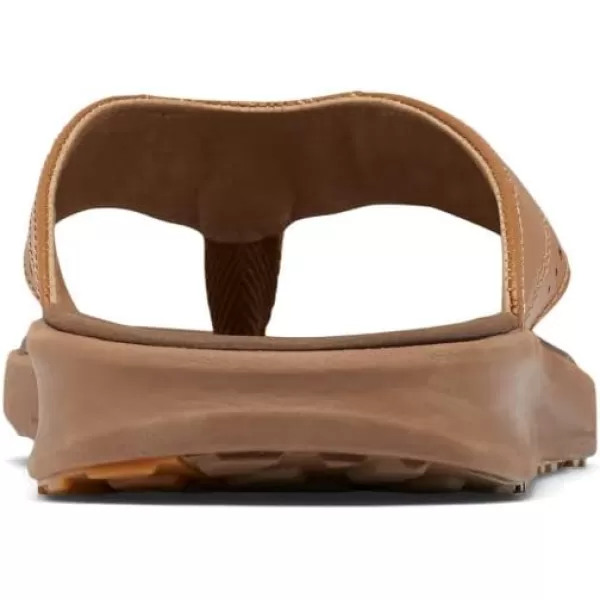 imageColumbia Mens Rostra Beachcomber Leather Sport SandalElkDark Truffle