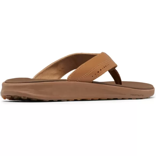 imageColumbia Mens Rostra Beachcomber Leather Sport SandalElkDark Truffle