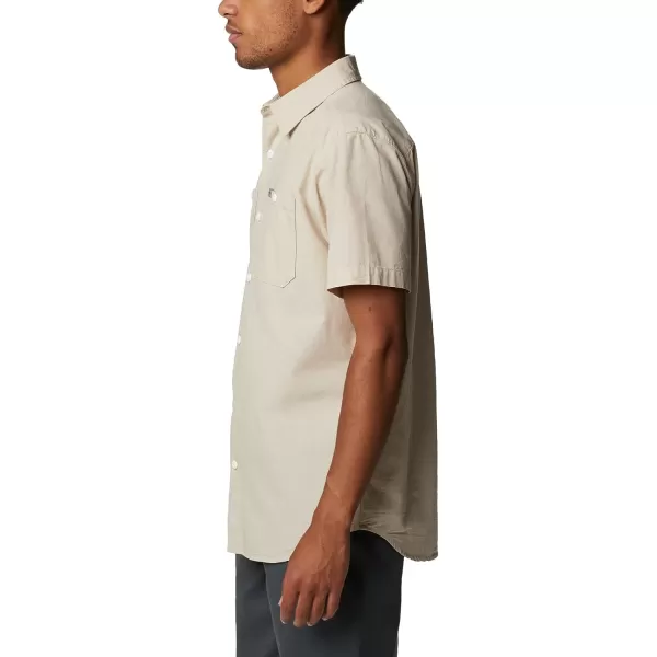imageColumbia Mens Scenic Ridge Woven Short SleeveAncient Fossil Chambray