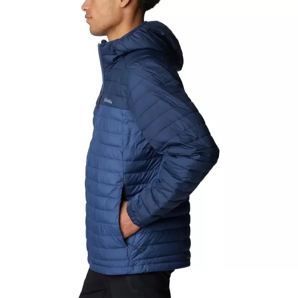 imageColumbia Mens Silver Falls Hooded JacketDark Mountain  Collegiate Navy