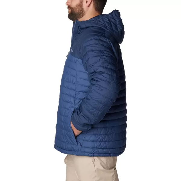 imageColumbia Mens Silver Falls Hooded JacketDark Mountain  Collegiate Navy