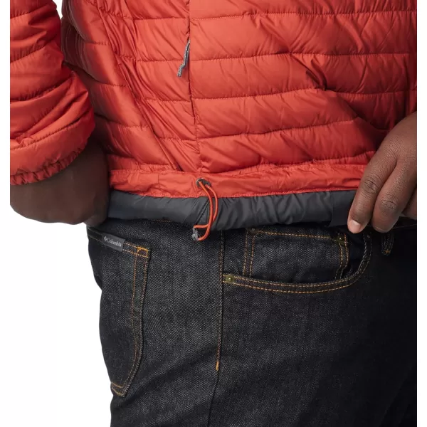 imageColumbia Mens Silver Falls Hooded JacketWarp Red