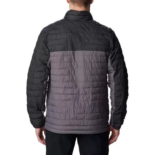 imageColumbia Mens Silver Falls JacketCity Grey  Shark
