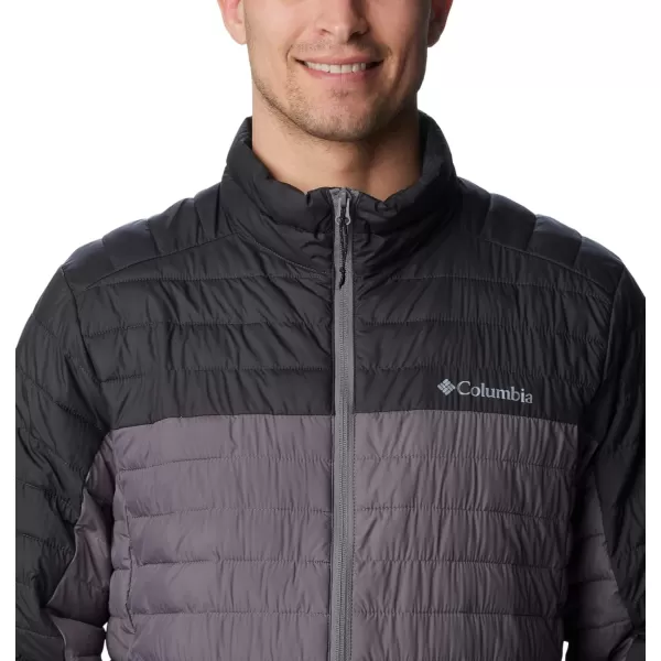 imageColumbia Mens Silver Falls JacketCity Grey  Shark