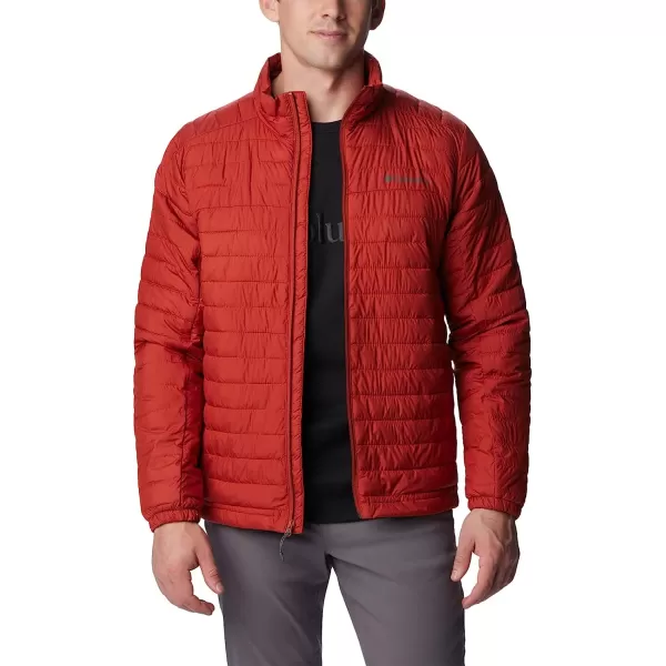 imageColumbia Mens Silver Falls JacketWarp Red