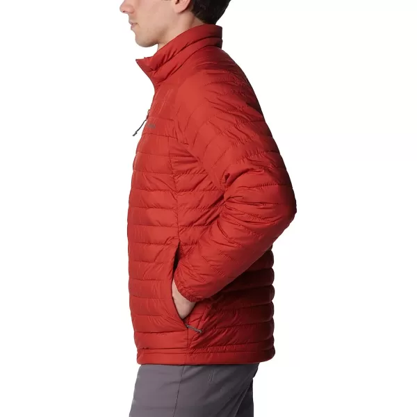 imageColumbia Mens Silver Falls JacketWarp Red