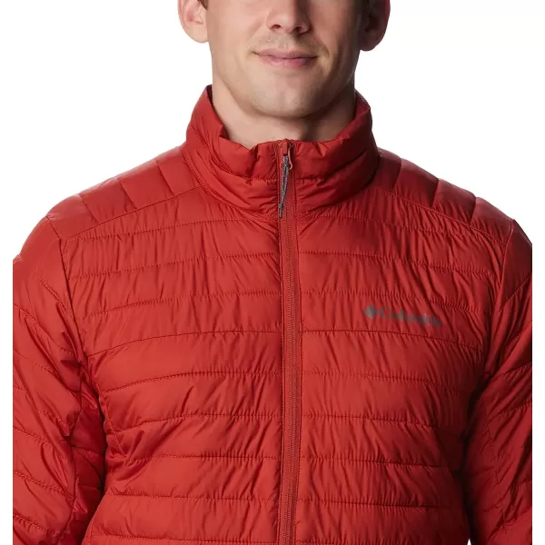 imageColumbia Mens Silver Falls JacketWarp Red