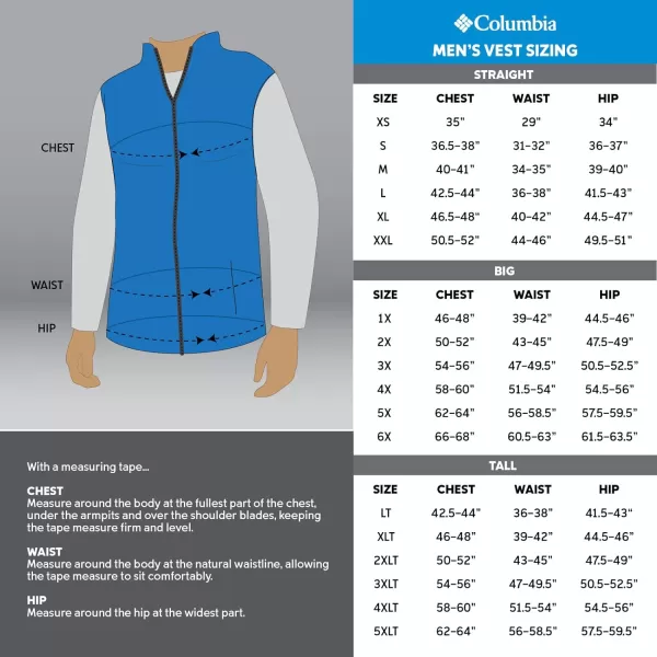 imageColumbia Mens Silver Falls VestCollegiate Navy
