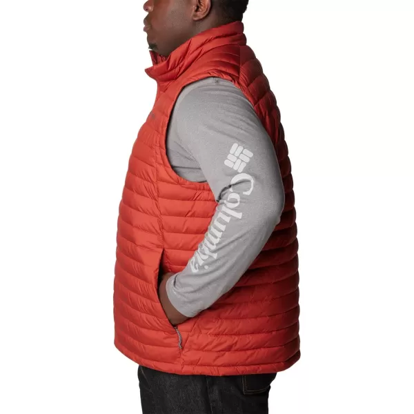 imageColumbia Mens Silver Falls VestWarp Red