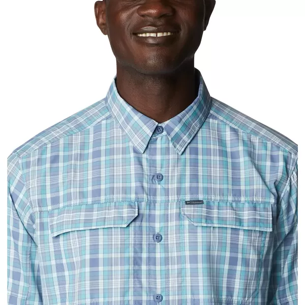 imageColumbia Mens Silver Ridge 20 Plaid Long Sleeve ShirtBluestone Balanced Multi Plaid