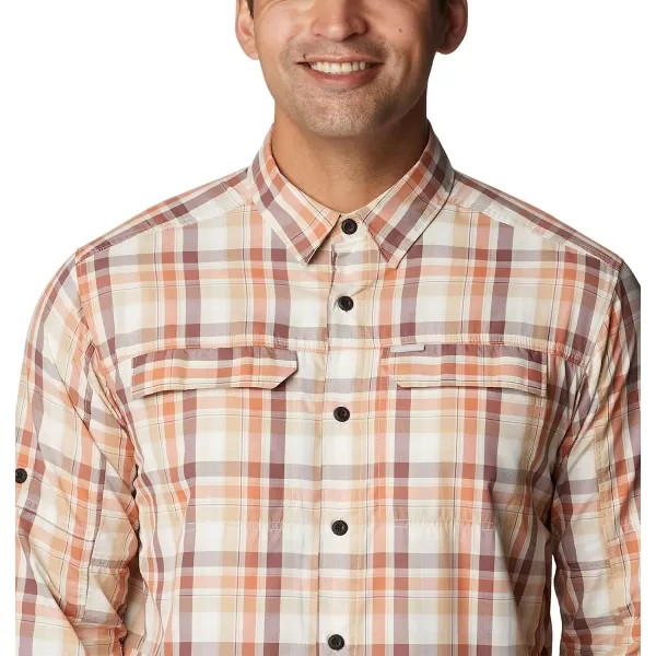 imageColumbia Mens Silver Ridge 20 Plaid Long Sleeve ShirtChalk Gathered Plaid