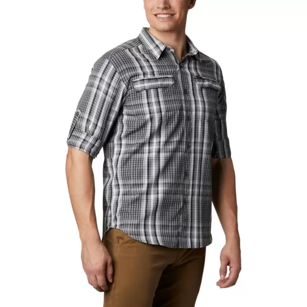imageColumbia Mens Silver Ridge 20 Plaid Long Sleeve ShirtCity Grey Multi Plaid