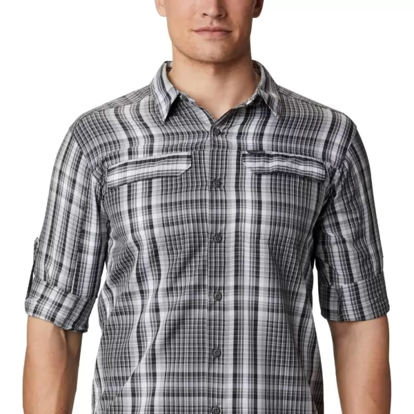 imageColumbia Mens Silver Ridge 20 Plaid Long Sleeve ShirtCity Grey Multi Plaid