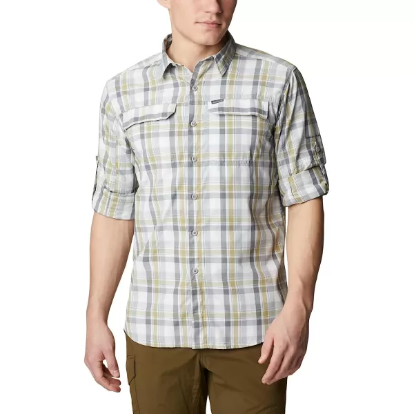 imageColumbia Mens Silver Ridge 20 Plaid Long Sleeve ShirtColumbia Grey Gathered Plaid