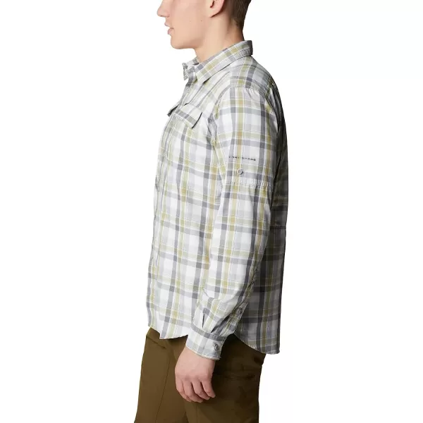 imageColumbia Mens Silver Ridge 20 Plaid Long Sleeve ShirtColumbia Grey Gathered Plaid