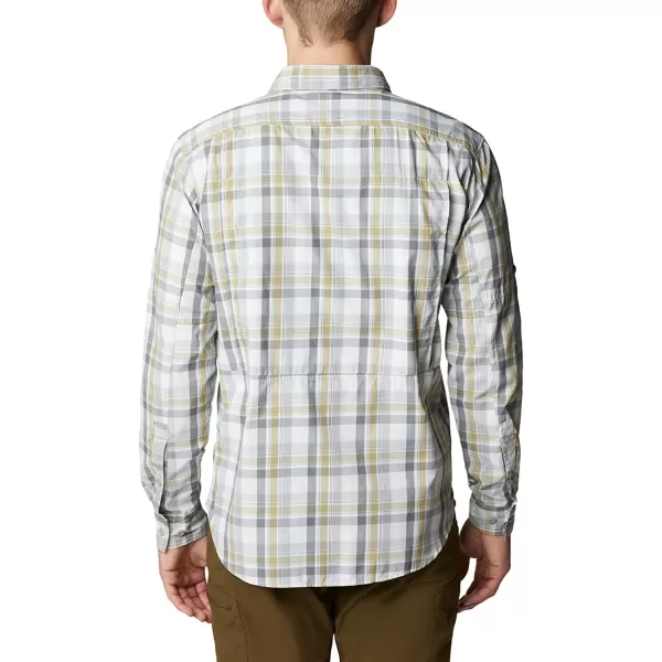 imageColumbia Mens Silver Ridge 20 Plaid Long Sleeve ShirtColumbia Grey Gathered Plaid