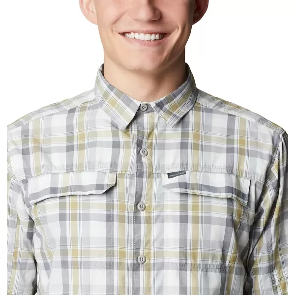 imageColumbia Mens Silver Ridge 20 Plaid Long Sleeve ShirtColumbia Grey Gathered Plaid