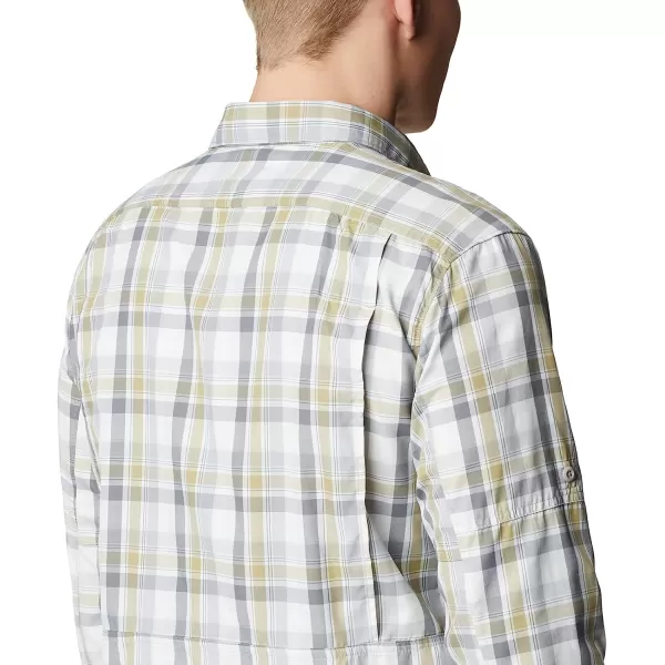 imageColumbia Mens Silver Ridge 20 Plaid Long Sleeve ShirtColumbia Grey Gathered Plaid