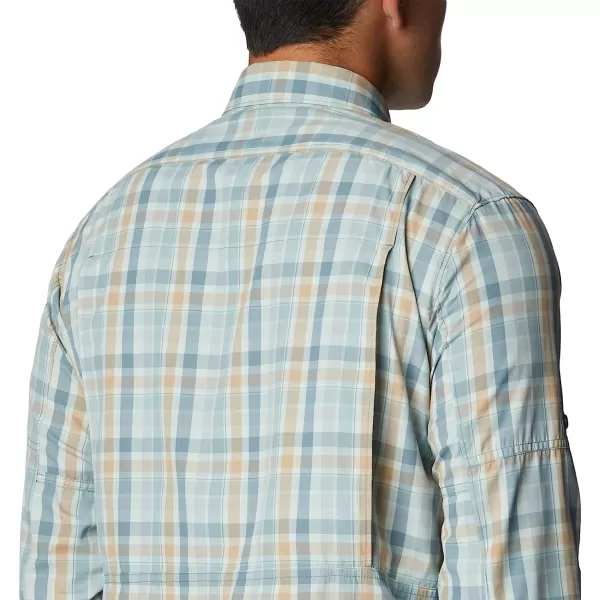 imageColumbia Mens Silver Ridge 20 Plaid Long Sleeve ShirtMetal Gathered Plaid