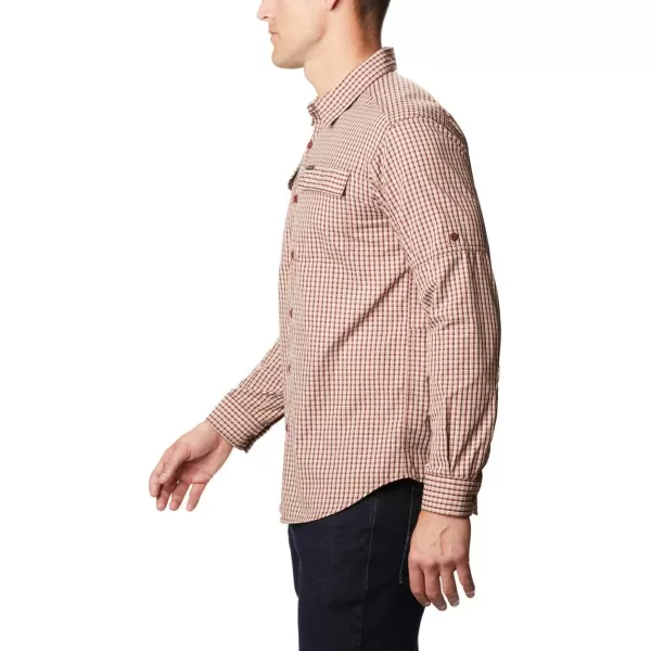 imageColumbia Mens Silver Ridge 20 Plaid Long Sleeve ShirtRed Jasper Mini Plaid