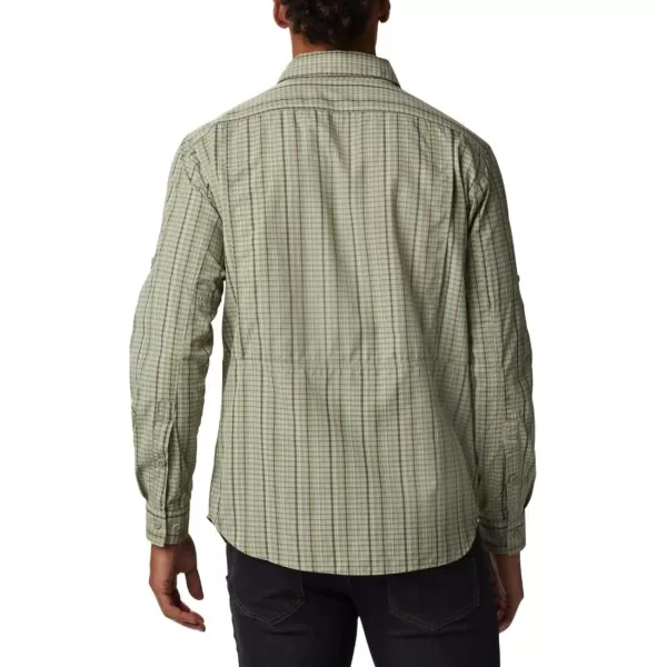 imageColumbia Mens Silver Ridge 20 Plaid Long Sleeve ShirtSafari Multi Grid