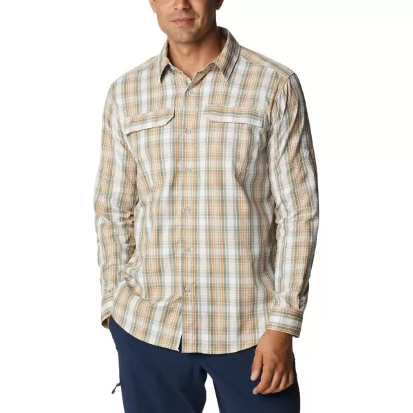 imageColumbia Mens Silver Ridge 20 Plaid Long Sleeve ShirtWhite Balanced Multi Plaid
