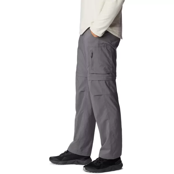 imageColumbia Mens Silver Ridge Utility Convertible PantCity Grey