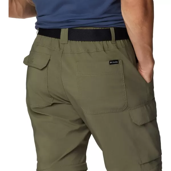 imageColumbia Mens Silver Ridge Utility Convertible PantStone Green