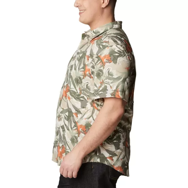 imageColumbia Mens Silver Ridge Utility Lite Novelty Short SleeveAncient Fossil Floriculture