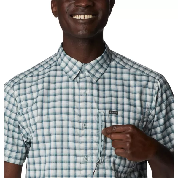 imageColumbia Mens Silver Ridge Utility Lite Novelty Short SleeveNiagara Pulaski Plaid