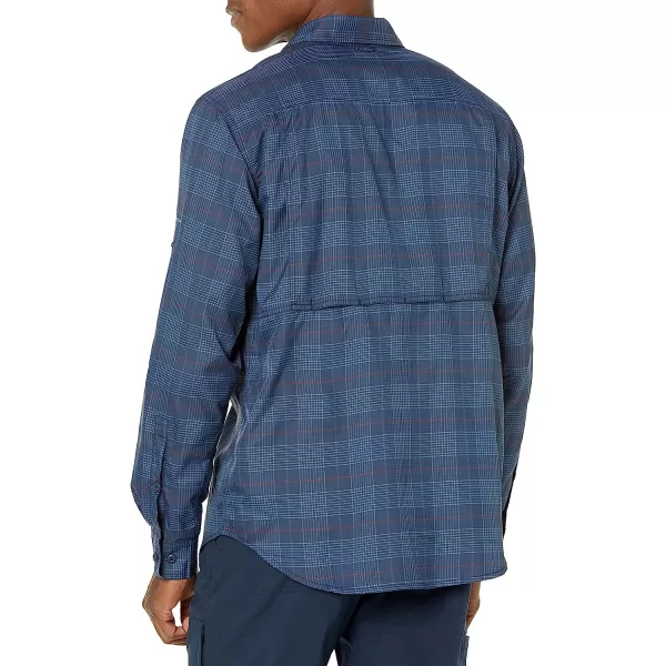 imageColumbia Mens Silver Ridge Utility Lite Plaid Long Sleeve Collegiate Navy Trail Crossing Plaid MediumColumbia Mens Silver Ridge Utility Lite Plaid Long Sleeve Collegiate Navy Trail Crossing Plaid Medium