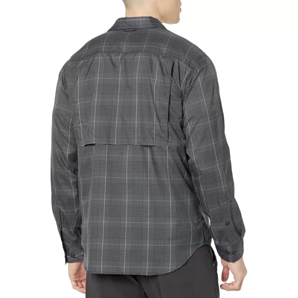 imageColumbia Mens Silver Ridge Utility Lite Plaid Long Sleeve Shark Trail Crossing Plaid LargeColumbia Mens Silver Ridge Utility Lite Plaid Long Sleeve Shark Trail Crossing Plaid Large