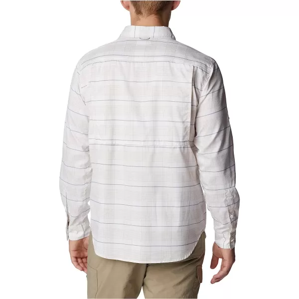 imageColumbia Mens Silver Ridge Utility Lite Plaid Long Sleeve White Trail Crossing Plaid LargeColumbia Mens Silver Ridge Utility Lite Plaid Long Sleeve White Trail Crossing Plaid Large