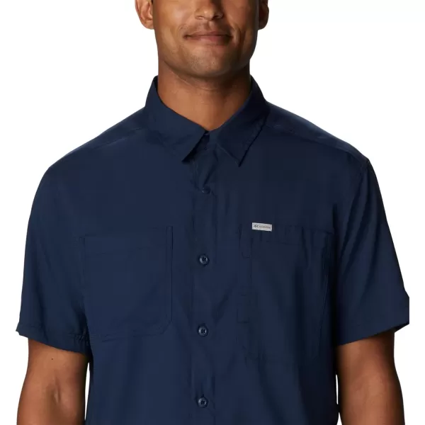 imageColumbia Mens Silver Ridge Utility Lite Short SleeveCollegiate Navy