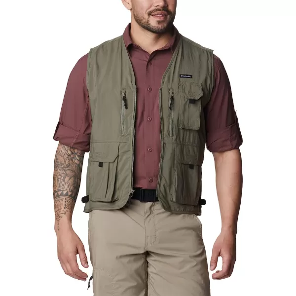 imageColumbia Mens Silver Ridge Utility VestStone Green