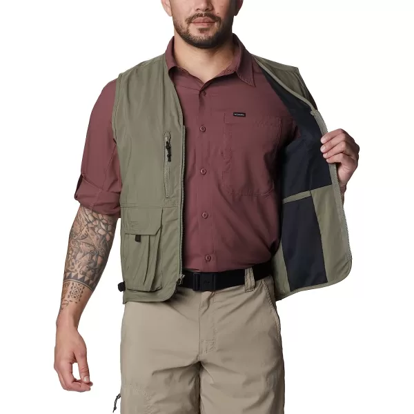 imageColumbia Mens Silver Ridge Utility VestStone Green
