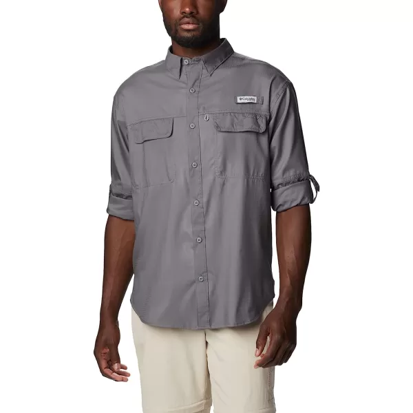 imageColumbia Mens Skiff Guide Woven Long SleeveCity Grey