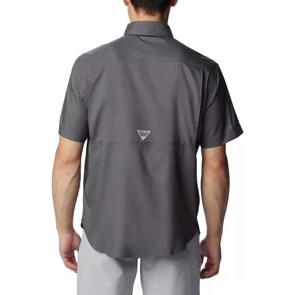 imageColumbia Mens Skiff Guide Woven Short SleeveCity Grey