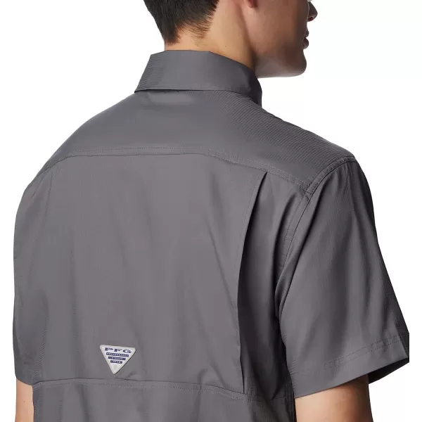 imageColumbia Mens Skiff Guide Woven Short SleeveCity Grey
