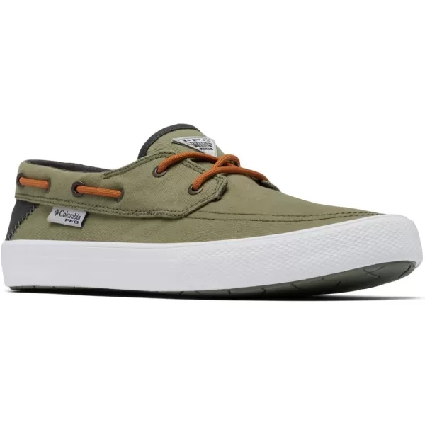 imageColumbia Mens Slack Tide Boat PFG ShoeCypressWhite