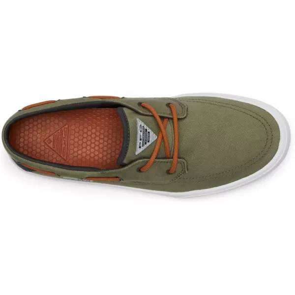 imageColumbia Mens Slack Tide Boat PFG ShoeCypressWhite