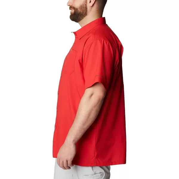 imageColumbia Mens Slack Tide Camp ShirtRed Spark