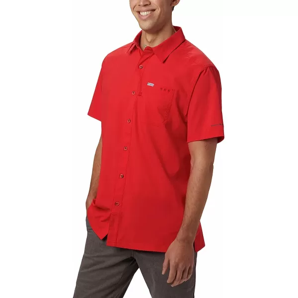 imageColumbia Mens Slack Tide Camp ShirtRed Spark